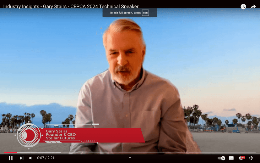 Industry Insights - Gary Stairs - CEPCA 2024 Technical Speaker